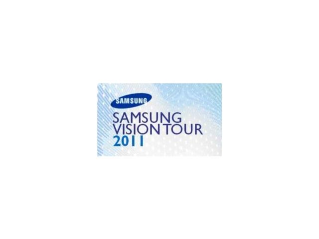 Samsung Vision Tour 2011: ultimi due appuntamenti con i workshop formativi