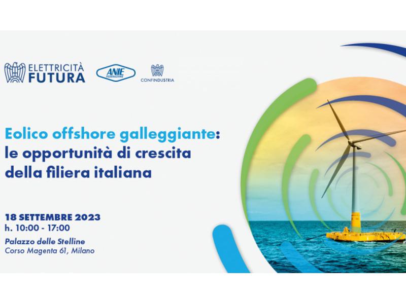 Transizione energetica: eolico offshore galleggiante, opportunità di crescita della filiera italiana
