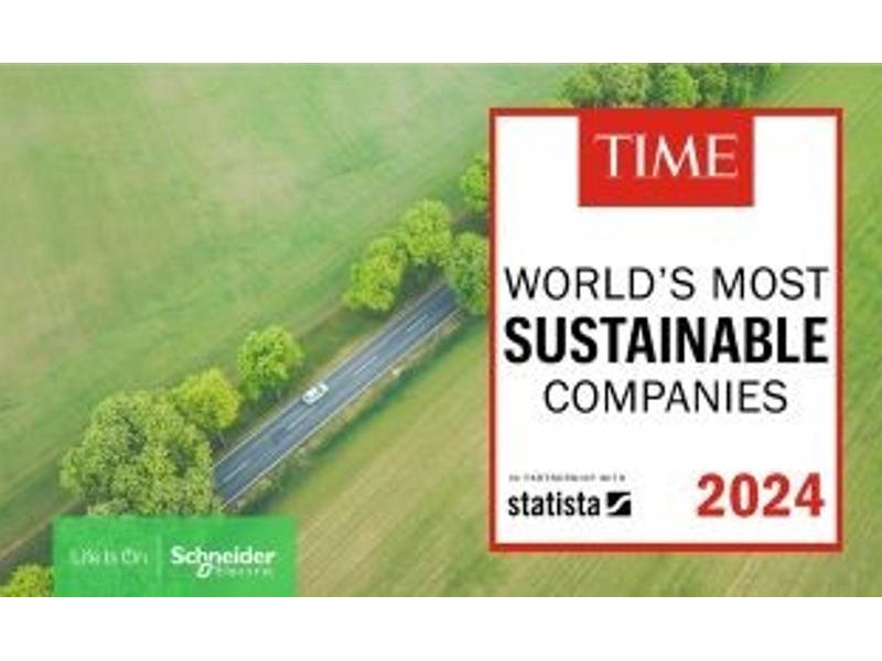 Schneider Electric, secondo il Time e Statista è l’azienda più sostenibile al mondo 