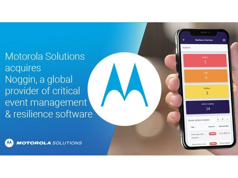 Motorola Solutions, annunciata l'acquisizione di Noggin