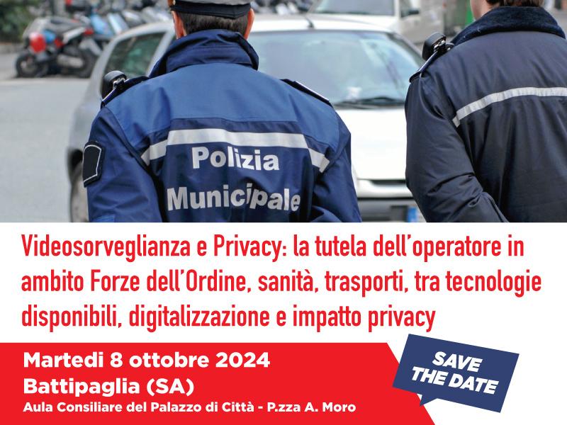 Battipaglia, fondi per la sicurezza cittadina: operatori a convegno