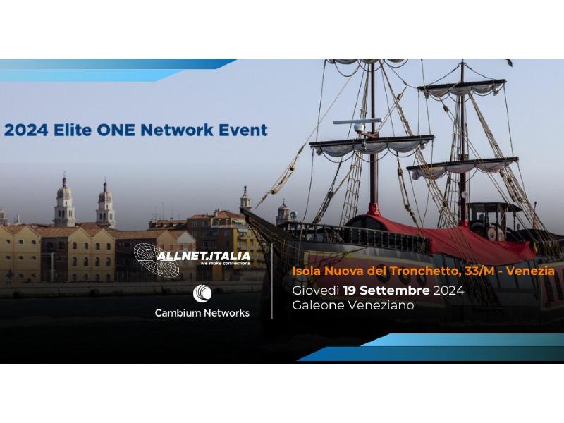 Cambium Networks, Elite ONE Network Event 2024