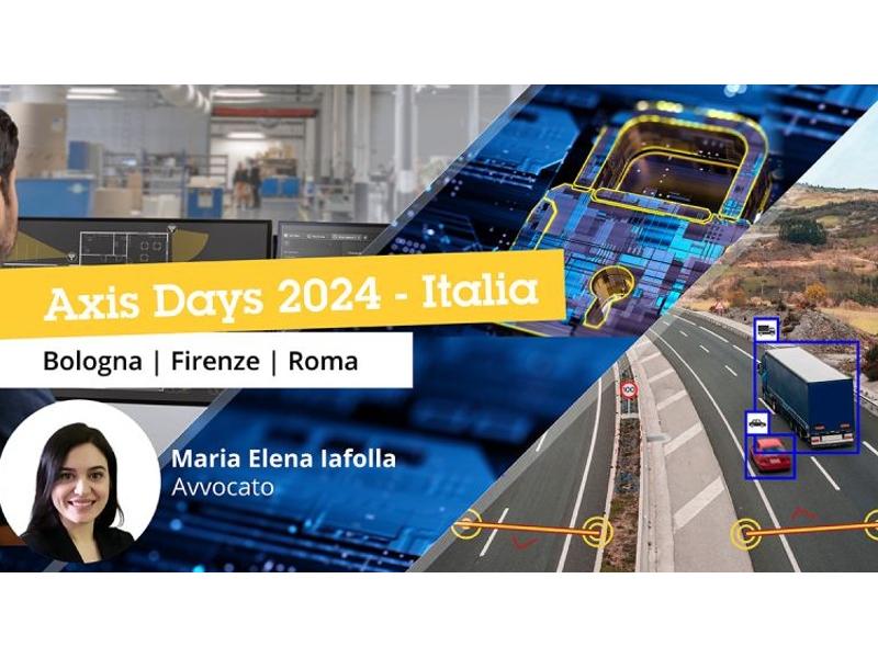 Axis torna sul territorio con Axis Days 2024 per parlare di sicurezza