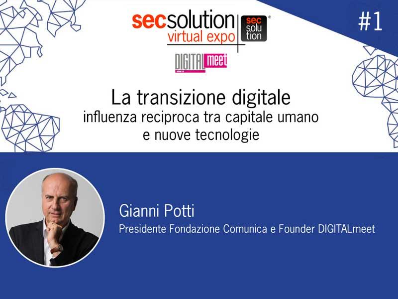 secsolution virtual expo, la transizione digitale