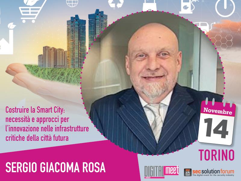 Sergio Giacoma Rosa di Eurocontrol by Tecnoalarm, relatore a Torino al convegno “Costruire la Smart City”